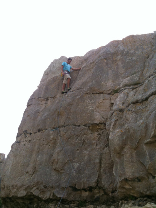 Gray on Coming Unstuck (6a+)