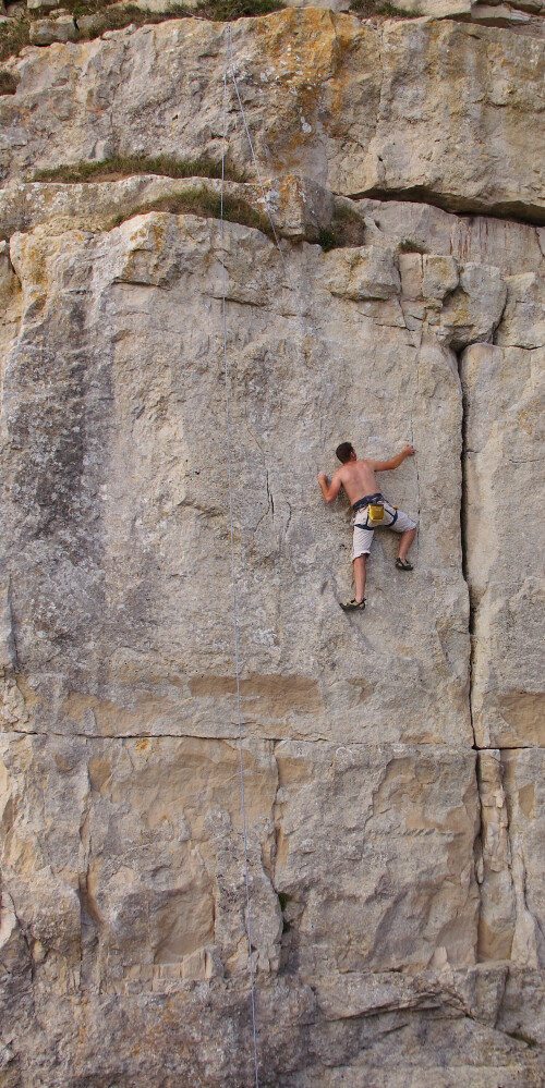 Graham tries a 6 at the end of the weekend,but his arms are just too tired from all the fun.