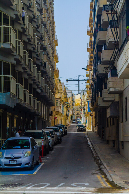 Malta '24 a typical street view