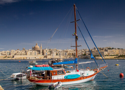Valletta in the sun