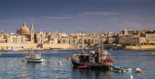 Valletta in the sun