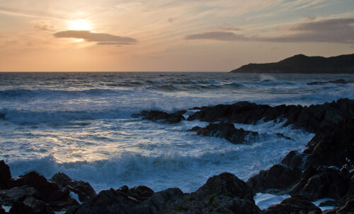 One of the few shots where the lense wasn't coveres in salt water, being driven in by the winds