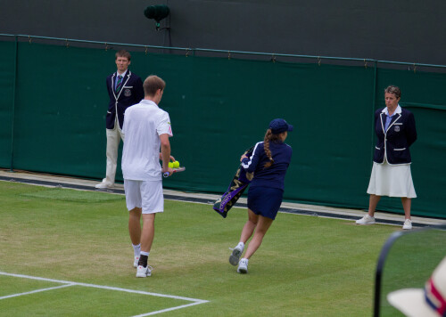 Fair trade - Gasquet [18] v Mayer [31] - Day 7 - Wimbledon 2012