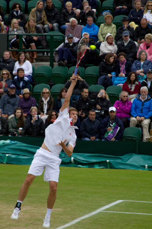 Gasquet [18] v Mayer [31] - Day 7 - Wimbledon 2012