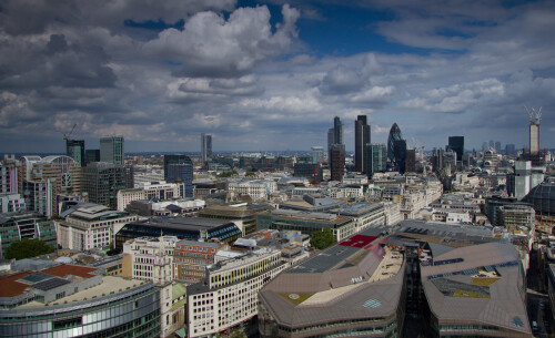 View from the top of St Paul's Cathedral