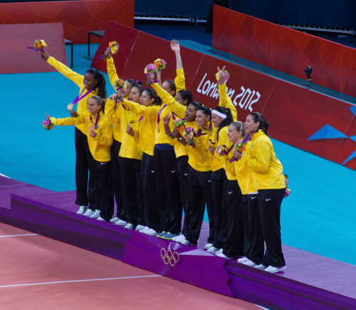 London 2012 - Volleyball - Ladies Final

Brazil v U.S.A. in the Ladies gold medal final.

U.S.A. hadn't lost a game all year and Brazil were embarassingly bad in the first set, but they sped up their attack massively and started getting clever with subbing their setters on and off to win 3-1.