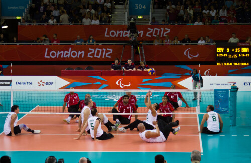 London 2012 - Sitting Volleyball - 5th/6th playoff

Brazil v Egypt