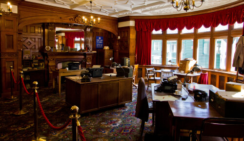 Inside Bletchley Mansion