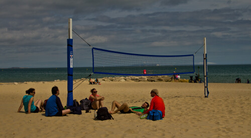 Volleyball at Sandbanks