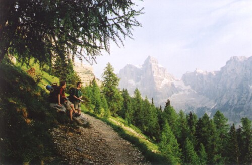 Photos from a holiday to the Dolomites, found on my harddrive, taken with an EOS 350.  That's right; pre-digital.