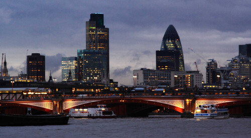 Tower 42 and The Gherkin