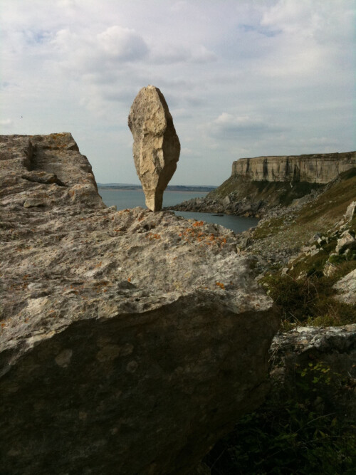 A quick break from climbing for some zen based rock balancing.